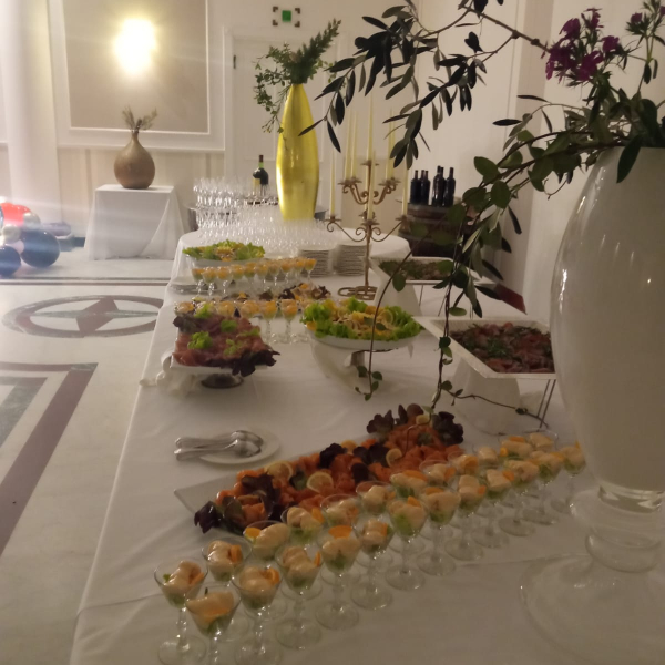 Buffet in sala